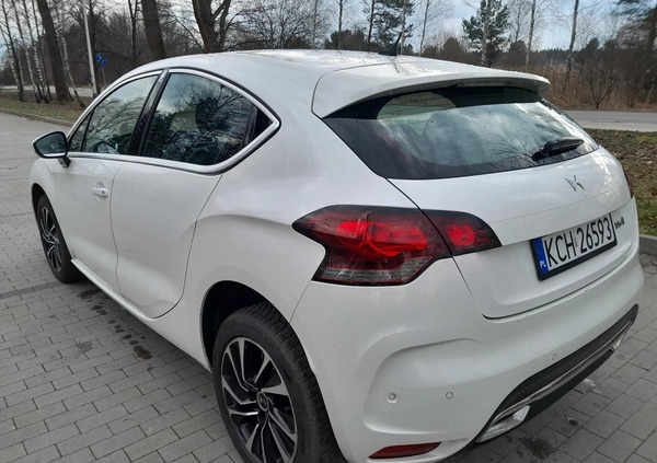 Citroen DS4 cena 43900 przebieg: 158000, rok produkcji 2017 z Chrzanów małe 781